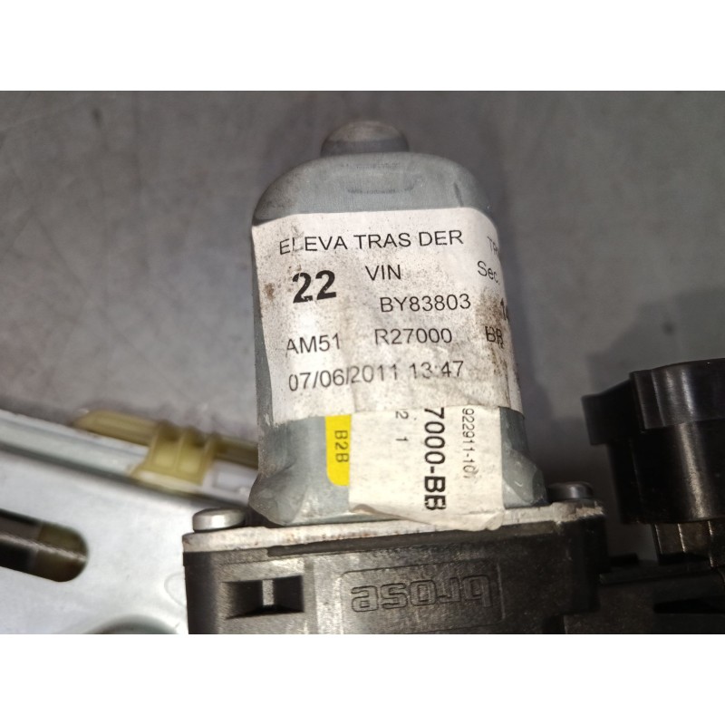 Recambio de elevalunas electrico trasero derecho para ford c-max ii (dxa/cb7, dxa/ceu) 1.0 ecoboost referencia OEM IAM R27000  