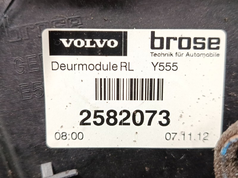 Recambio de elevalunas electrico trasero izquierdo para volvo v40 hatchback (525) d2 referencia OEM IAM 2582073  