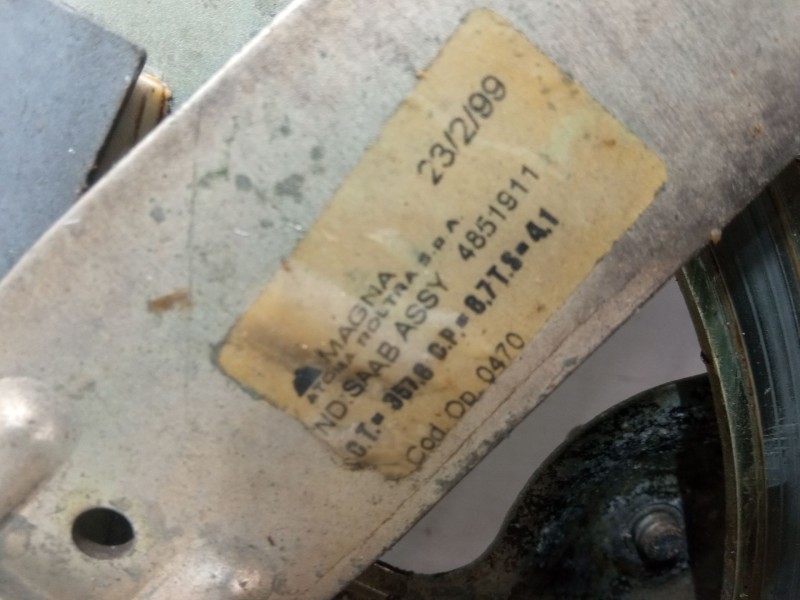 Recambio de elevalunas electrico trasero izquierdo para saab 9-3 cabriolet (ys3d) 2.0 turbo referencia OEM IAM   