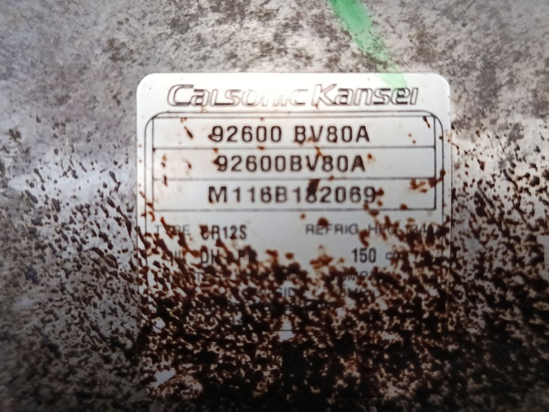 Recambio de compresor a/a para nissan juke (f15) 1.2 dig-t referencia OEM IAM 92600BV80A  