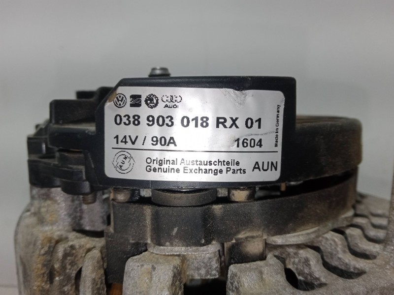 Recambio de alternador para skoda fabia i (6y2) 1.4 16v referencia OEM IAM 038903018RX01  