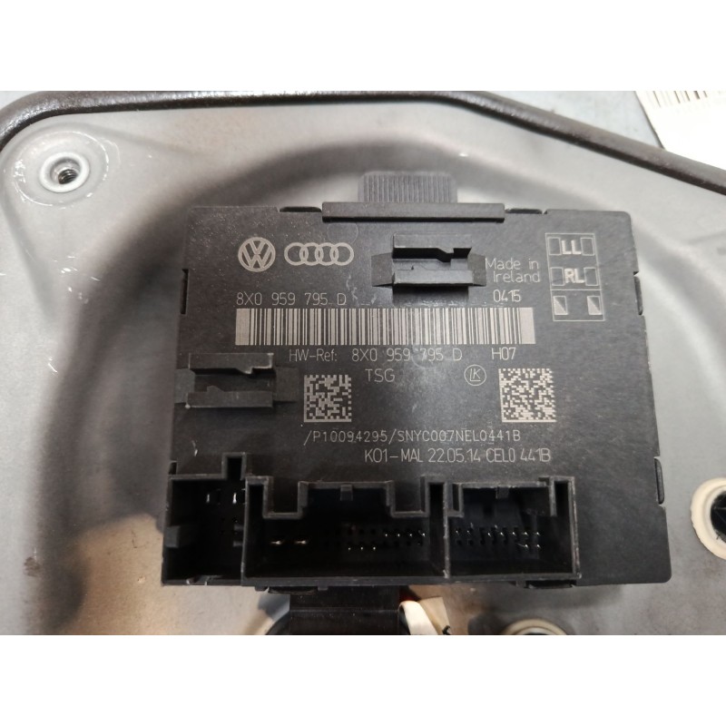 Recambio de elevalunas electrico trasero izquierdo para skoda superb ii (3t4) 2.0 tdi 16v referencia OEM IAM 8X0959795D  