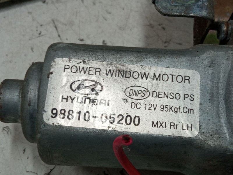 Recambio de elevalunas electrico trasero izquierdo para hyundai atos (mx) 1.1 referencia OEM IAM 98810-05200  