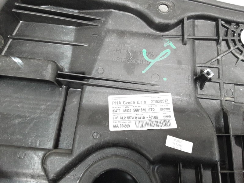 Recambio de elevalunas electrico trasero izquierdo para hyundai i30 (gd) 1.4 crdi referencia OEM IAM 83450 A5000  