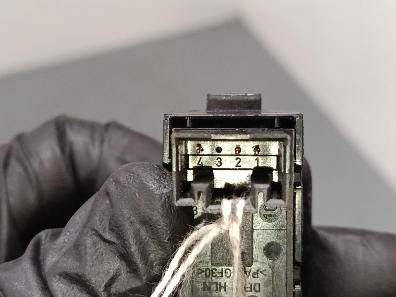 Recambio de mando elevalunas delantero derecho para volkswagen polo v (6r1, 6c1) 1.2 tdi referencia OEM IAM 7L6959855B  