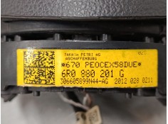 Recambio de airbag volante para volkswagen polo v (6r1, 6c1) 1.2 tdi referencia OEM IAM 6R0880201G   2