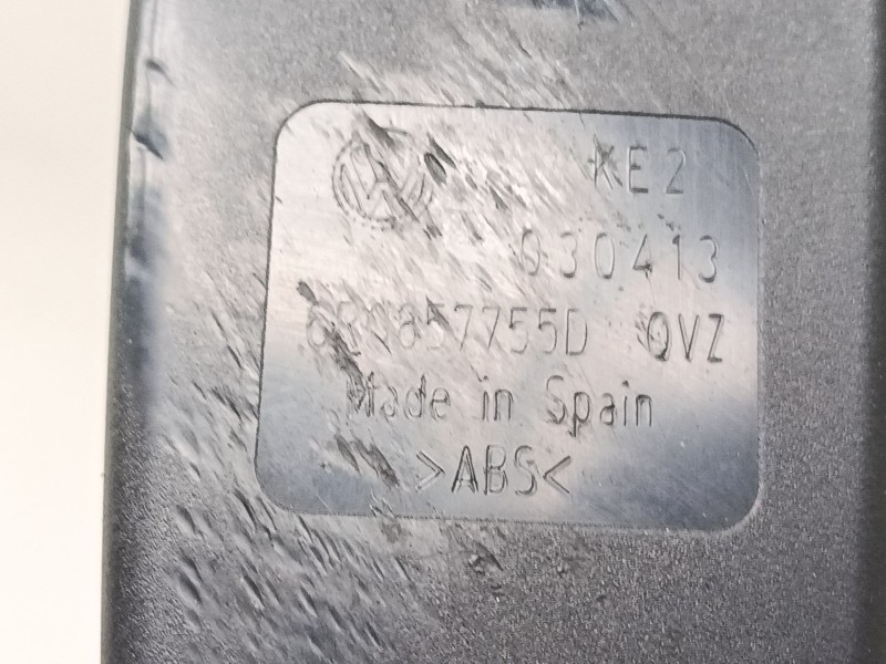 Recambio de anclaje cinturon delantero izquierdo para volkswagen polo v (6r1, 6c1) 1.2 tdi referencia OEM IAM   