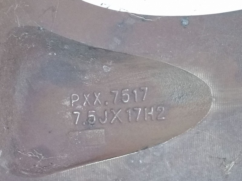 Recambio de llanta aluminio 17´´ para renault espace i (j11_) 2.2 (j117) referencia OEM IAM 7.5JX17H2  