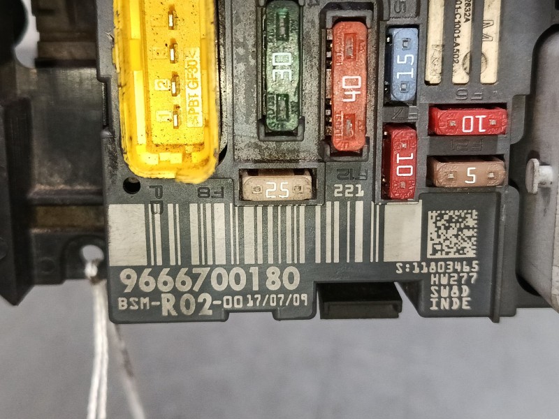 Recambio de bsm para peugeot 3008 i monospace (0u_) 1.6 hdi referencia OEM IAM 9666700180  