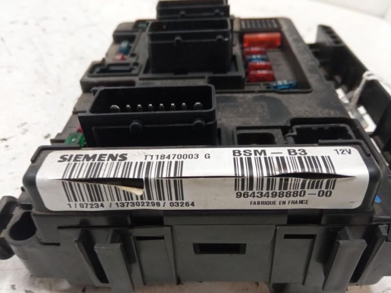 Recambio de bsm para citroën c2 (jm_) 1.4 hdi referencia OEM IAM 9643498880 T118470003G 