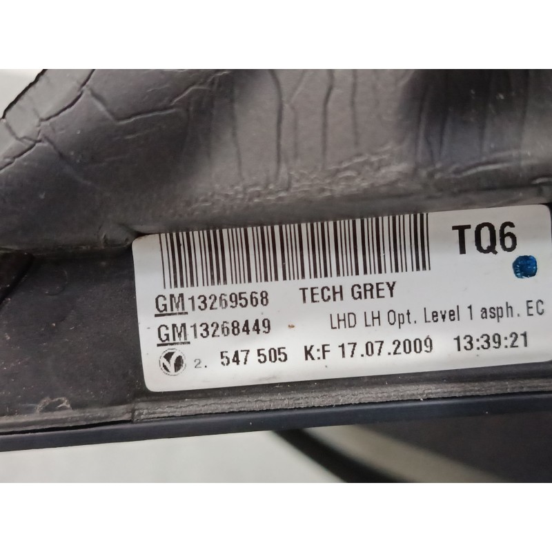 Recambio de retrovisor electrico izquierdo abatible para opel insignia a sports tourer (g09) 2.0 cdti (35) referencia OEM IAM 13