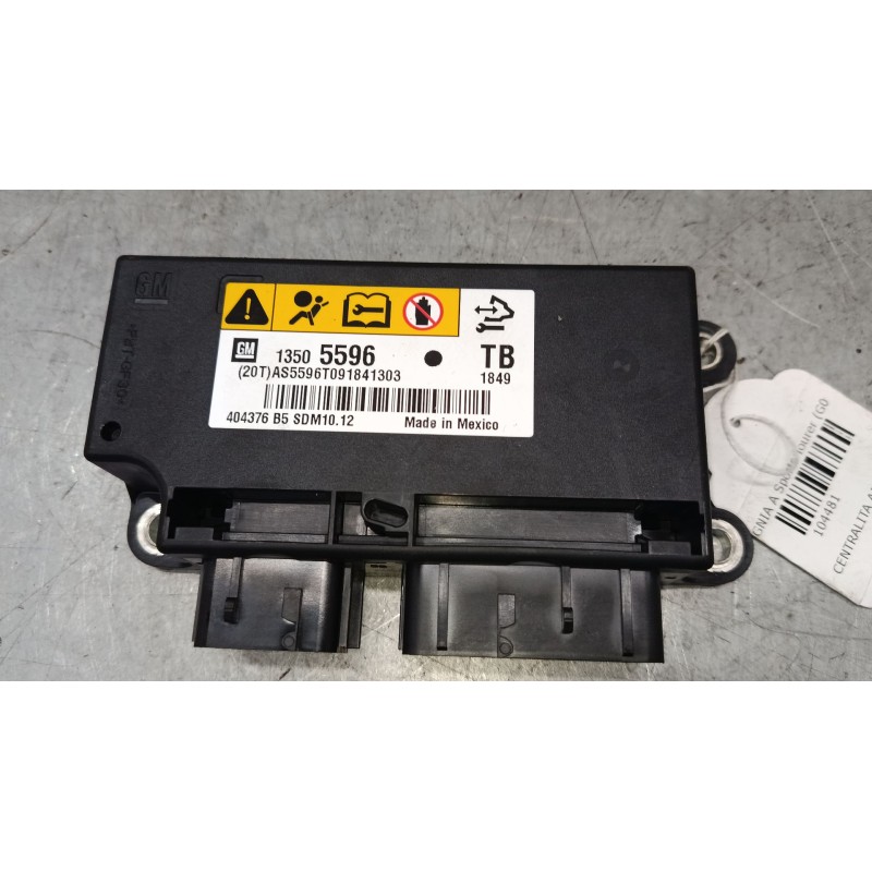 Recambio de centralita airbag para opel insignia a sports tourer (g09) 2.0 cdti (35) referencia OEM IAM 13505596  