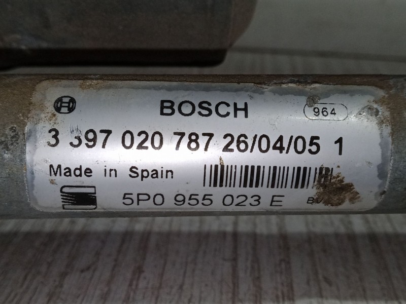Recambio de motor limpiaparabrisas delantero izquierdo para seat toledo iii (5p2) 1.9 tdi referencia OEM IAM 3397020787.5P095502