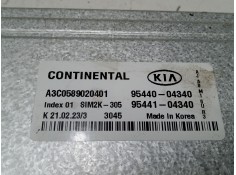 Recambio de centralita motor uce para kia picanto iii (ja) 1.0 referencia OEM IAM 9544004340 9544104340 A3C0589020201 2