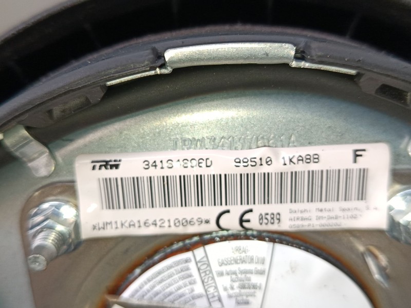 Recambio de airbag volante para nissan juke (f15) 1.2 dig-t referencia OEM IAM 985101KA8B  