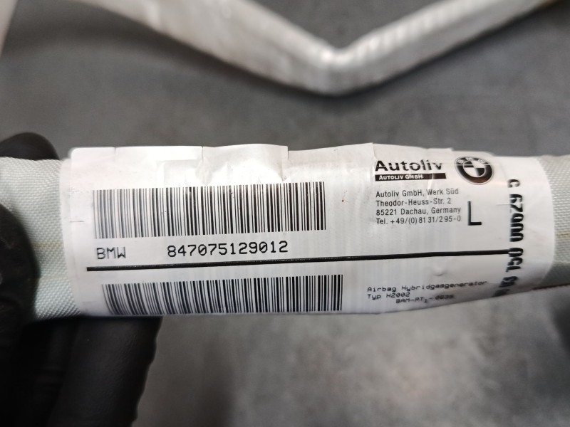 Recambio de airbag lateral delantero izquierdo para bmw 3 compact (e46) 325 ti referencia OEM IAM 847075129012  