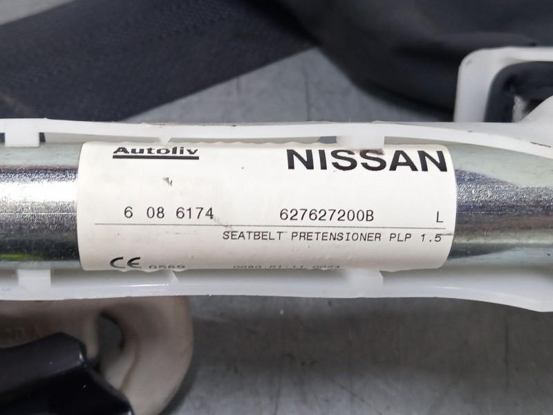 Recambio de cinturon seguridad delantero izquierdo para nissan juke (f15) 1.2 dig-t referencia OEM IAM 6307652  