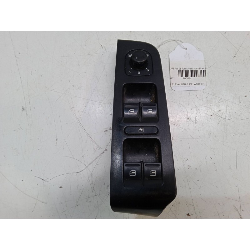 Recambio de mando elevalunas delantero izquierdo para skoda superb ii station wagon (3t5) 2.0 tdi 16v referencia OEM IAM   