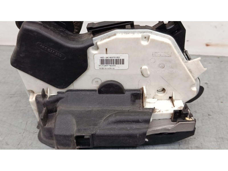 Recambio de cerradura puerta delantera derecha para volkswagen polo v (6r1, 6c1) 1.2 tdi referencia OEM IAM 5K1837016D  