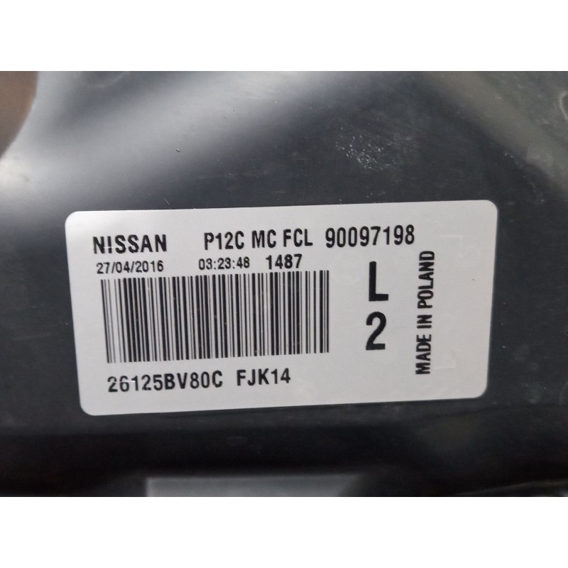 Recambio de faro luz diurna izquierdo para nissan juke (f15) 1.2 dig-t referencia OEM IAM   