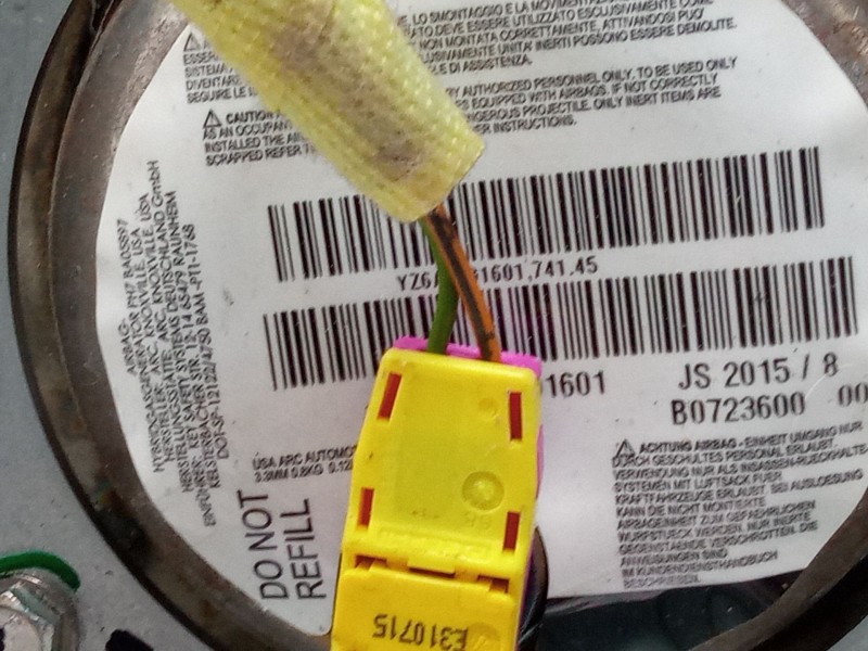 Recambio de airbag salpicadero para fiat 500l (351_, 352_) 1.4 (199lyb1b) referencia OEM IAM 519816900  