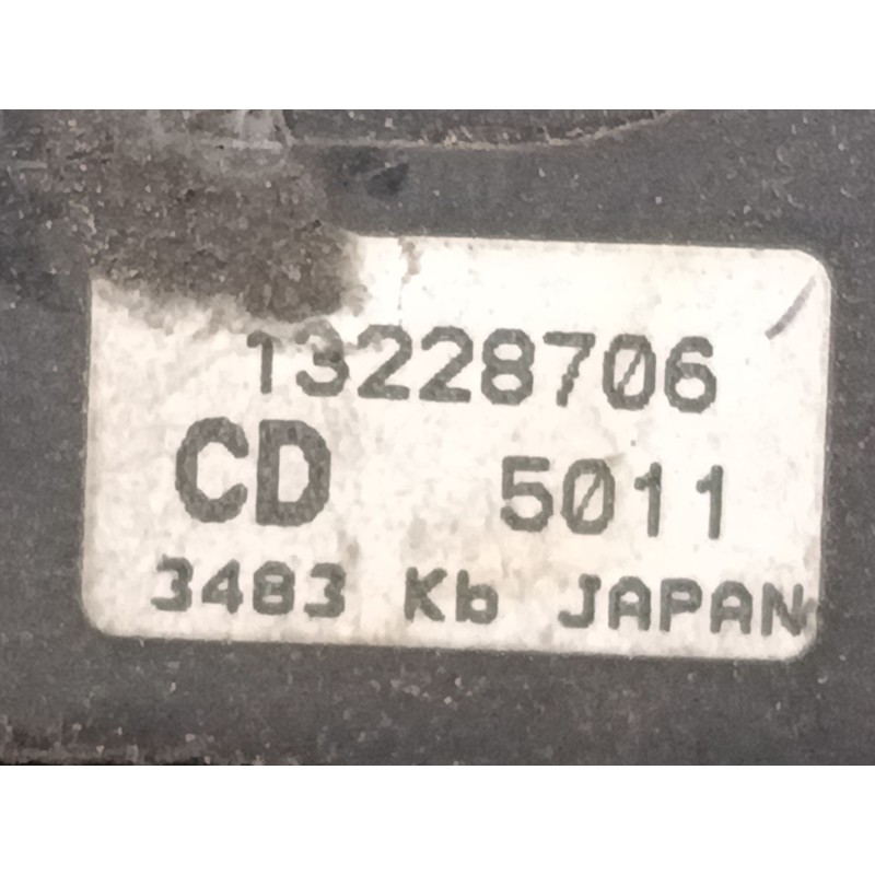 Recambio de mando elevalunas delantero izquierdo para opel zafira b furgoneta/monovolumen (a05) 1.9 cdti van (m75) referencia OE