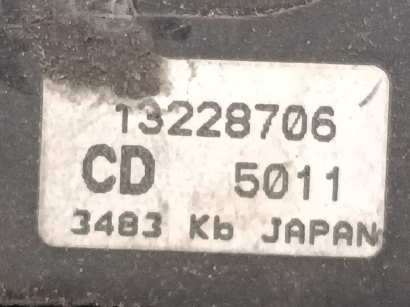 Recambio de mando elevalunas delantero izquierdo para opel zafira b furgoneta/monovolumen (a05) 1.9 cdti van (m75) referencia OE