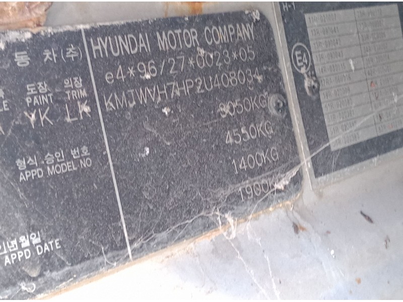 hyundai h-1 furgoneta (a1) del año 2002