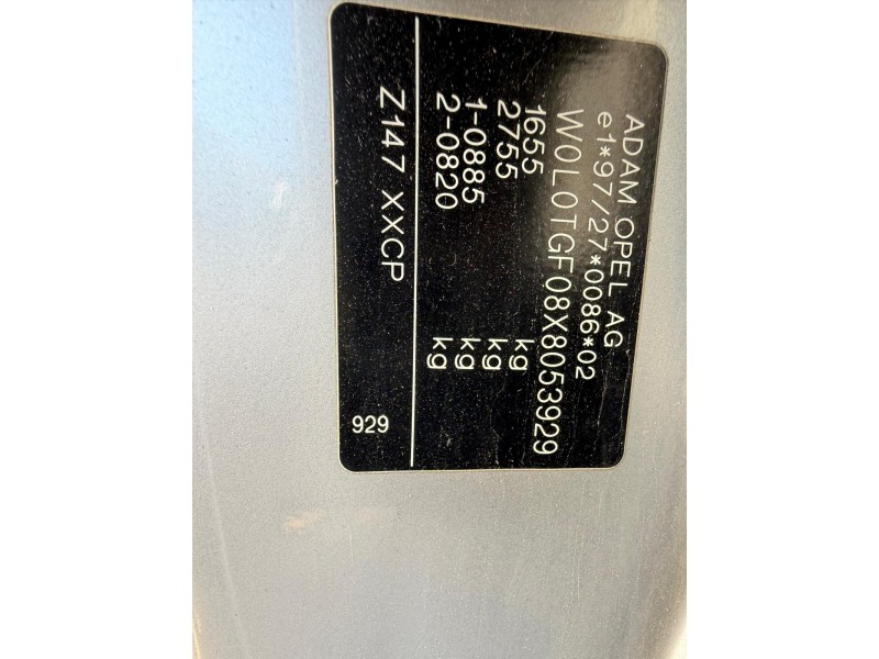 opel astra g hatchback (t98) del año 1999