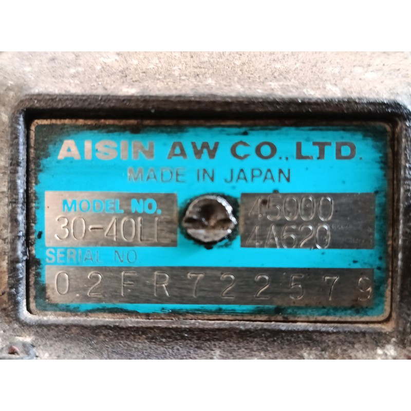 Recambio de caja de cambios automatica para kia sorento i (jc) 2.5 crdi referencia OEM IAM 3040LE 450004A620 