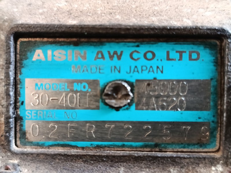 Recambio de caja de cambios automatica para kia sorento i (jc) 2.5 crdi referencia OEM IAM 3040LE 450004A620 