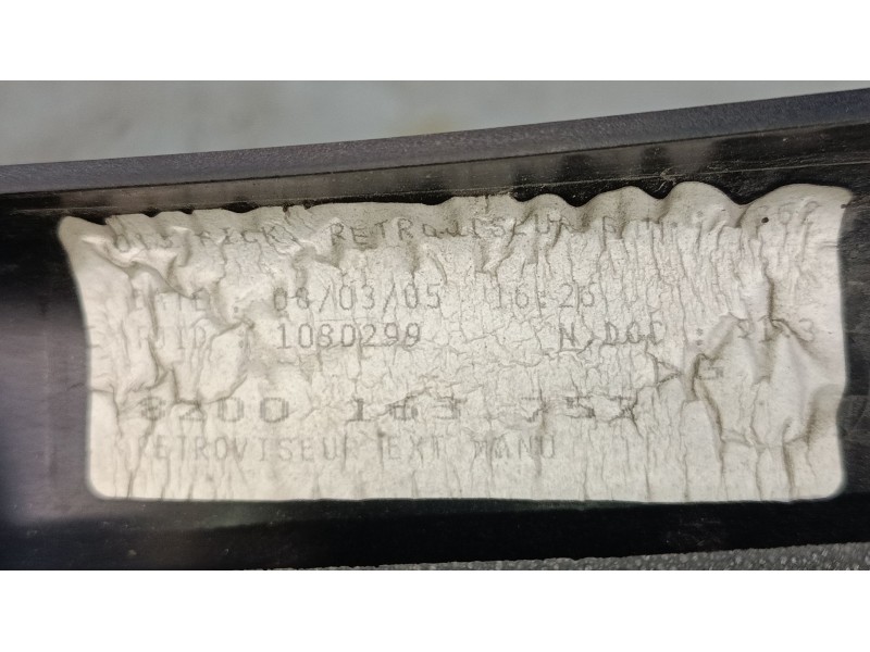 Recambio de retrovisor grande izquierdo para nissan interstar furgoneta (x70) dci 115 referencia OEM IAM 8200163752  