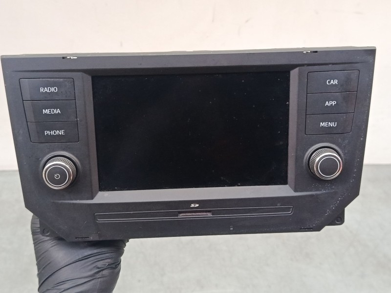 Recambio de pantalla multifuncion para seat ibiza v (kj1, kjg) 1.0 mpi referencia OEM IAM 6F0035871B  