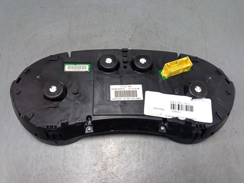 Recambio de cuadro instrumentos para peugeot 308 i (4a_, 4c_) 1.6 16v referencia OEM IAM 9665107380 50300155110 