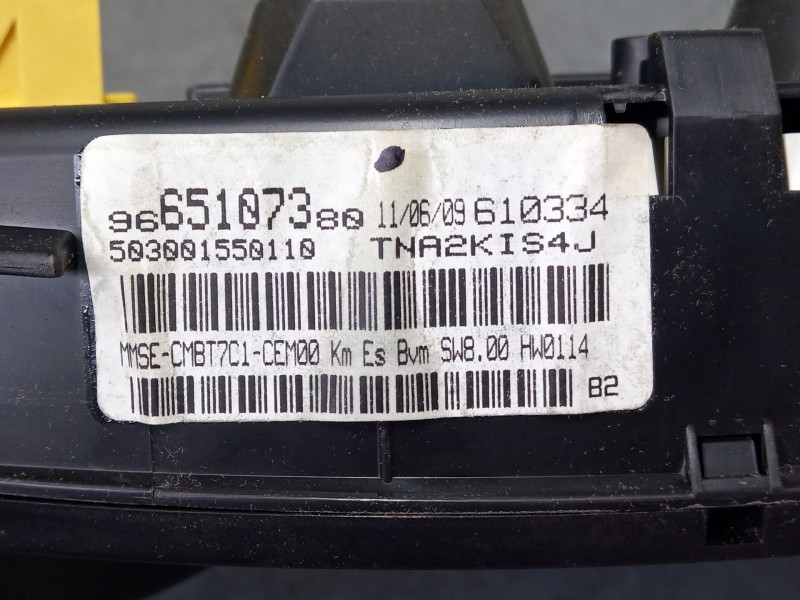 Recambio de cuadro instrumentos para peugeot 308 i (4a_, 4c_) 1.6 16v referencia OEM IAM 9665107380 50300155110 
