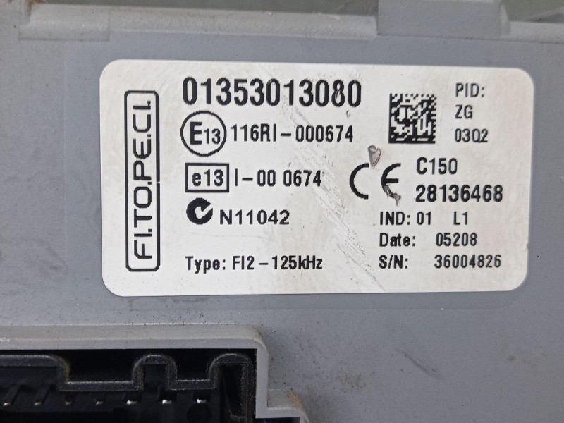 Recambio de bsi para citroën nemo monospace 1.4 hdi referencia OEM IAM 01353013080  