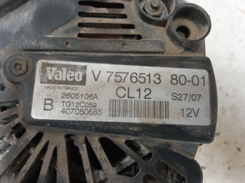 Recambio de alternador para mini mini (r56) one referencia OEM IAM 7576513  