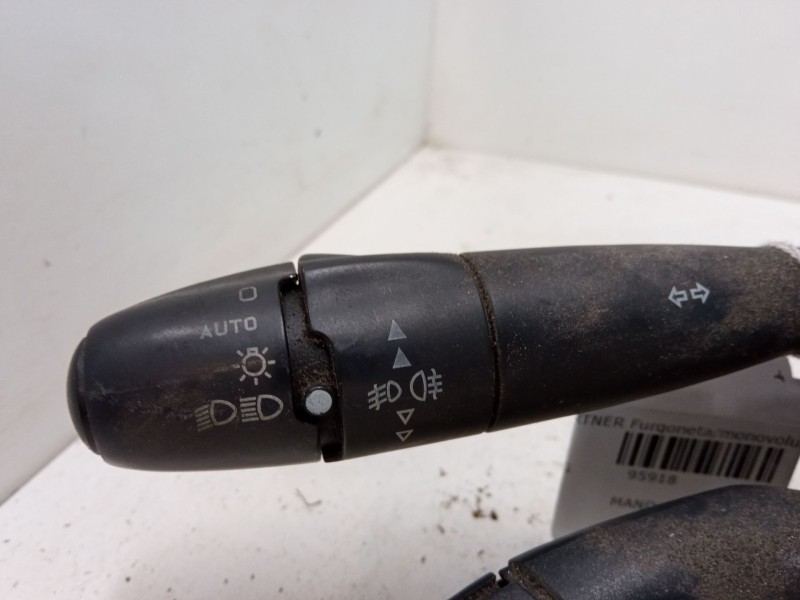 Recambio de mando luces para peugeot partner furgoneta/monovolumen 1.6 hdi 16v referencia OEM IAM 96658419XT  