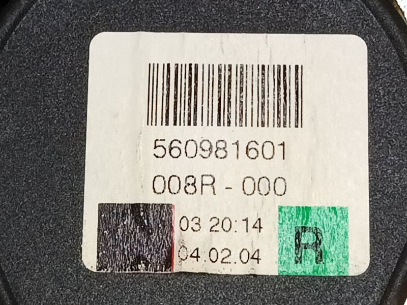 Recambio de cinturon seguridad delantero derecho para porsche cayenne (9pa) s 4.5 referencia OEM IAM 560981601  