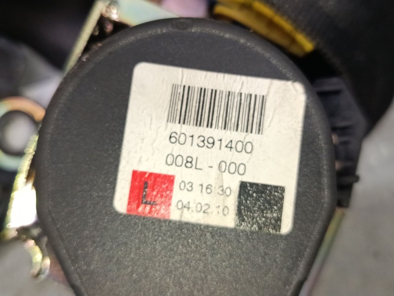 Recambio de cinturon seguridad delantero izquierdo para porsche cayenne (9pa) s 4.5 referencia OEM IAM 601391400  