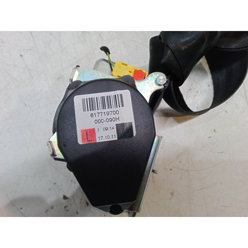 Recambio de cinturon seguridad trasero izquierdo para skoda superb ii station wagon (3t5) 2.0 tdi 16v referencia OEM IAM 6177197