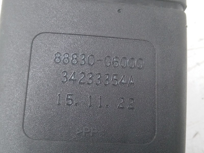 Recambio de anclaje cinturon delantero izquierdo para kia picanto iii (ja) 1.0 referencia OEM IAM   