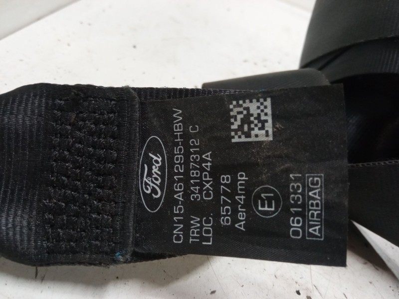 Recambio de cinturon seguridad delantero izquierdo para ford ecosport 1.0 ecoboost referencia OEM IAM CN15A61295HBW  
