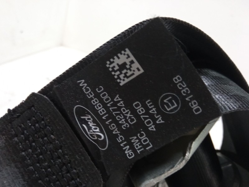 Recambio de cinturon seguridad trasero derecho para ford ecosport 1.0 ecoboost referencia OEM IAM GN15A611B68ECW  