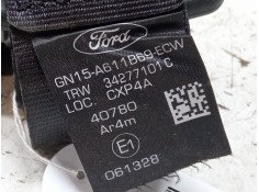 Recambio de cinturon seguridad trasero izquierdo para ford ecosport 1.0 ecoboost referencia OEM IAM GN15A611B69ECW   2