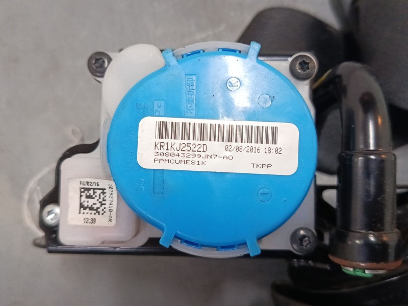 Recambio de cinturon seguridad delantero derecho para toyota aygo (_b4_) 1.0 (kgb40) referencia OEM IAM 308043299JN7  