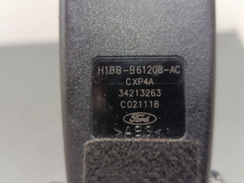 Recambio de anclaje cinturon delantero derecho para ford fiesta vii (hj, hf) 1.0 ecoboost referencia OEM IAM H1BB B61208 AC  