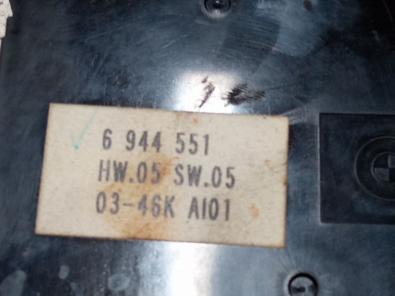 Recambio de mando elevalunas delantero izquierdo para bmw x5 (e53) 3.0 d referencia OEM IAM 6944551  