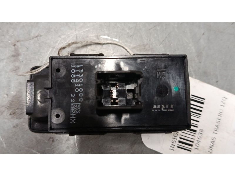 Recambio de mando elevalunas trasero izquierdo para opel insignia a (g09) 2.0 cdti (68) referencia OEM IAM 13301888  