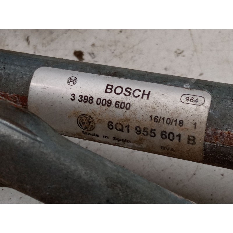 Recambio de motor limpia delantero para volkswagen polo iv (9n_, 9a_) 1.4 tdi referencia OEM IAM 6Q1955601B 3398009600 